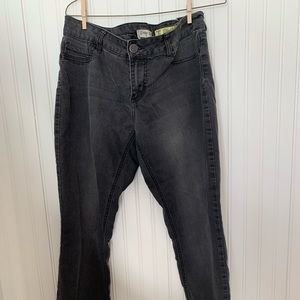 Size 13, Indigo Rein, Used black jeans